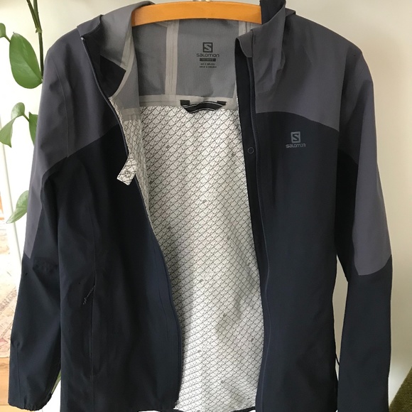 S Salomon Outline Shell Jacket - Picture 2 of 7